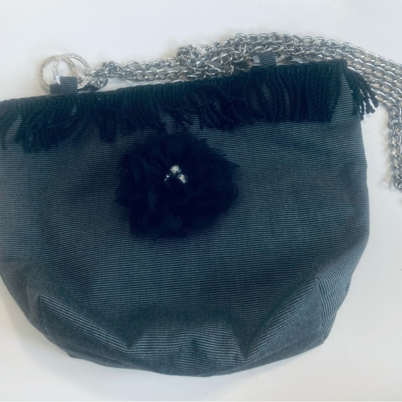 REDUCED AGAIN Black purse/fringe  chain, - Picture 12 of 12